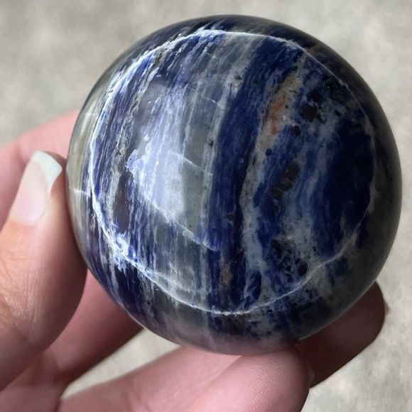 โจ HP โจ AAA+ Grade โจ Sodalite Sphere โจ - Picture 6 of 6